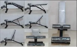 میز مدرج نیمکت حرفه ای باشگاهی solid steel رستم - فروشگاه لوازم ورزشی رستم