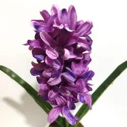 مشخصات، قیمت و خرید گلدان به همراه گل مصنوعی مدل سنبل توپی کد 21913 | دارلین