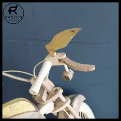 ماکت موتور چوبی هارلی - دست ساز - مبلمان راشین