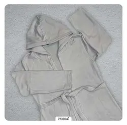 تن پوش حوله ای زنانه رنگ آبی کد 77330 - فروشگاه پاموک