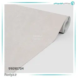 کاغذ دیواری ساده کرم کد ۹۹۰۹۰۷۰۴ - رونیا