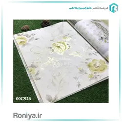 کاغذ دیواری آمریکایی تک گل رز کد 00C930 - رونیا