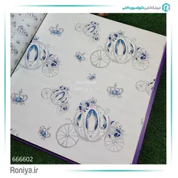 کاغذ دیواری طرح کودک کد 666601 - رونیا