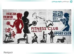 پوستر بدنسازی کد SP-006 - رونیا