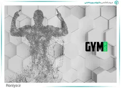 پوستر دیواری باشگاه بدنسازی کد 3D-036 - رونیا