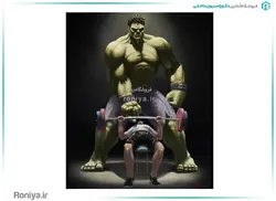 پوستر دیواری سه بعدی باشگاه بدنسازی کد LS-015 - رونیا