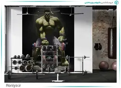 پوستر دیواری سه بعدی باشگاه بدنسازی کد LS-015 - رونیا