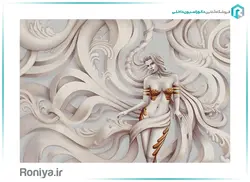 پوستر دیواری سه بعدی پری کد 3D-060 - رونیا