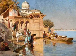 پوستر دیواری سه بعدی تابلوی آبرنگ کد RT-022 - رونیا