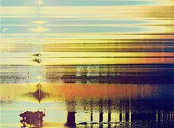 پوستر دیواری سه بعدی سایه های رنگی کد AB-026 - رونیا