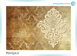 پوستر دیواری طرح اسلیمی کلاسیک کد AB-050 - رونیا