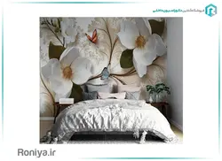 پوستر دیواری گل برجسته 3DF-249 - رونیا