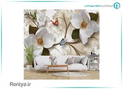 پوستر دیواری گل برجسته 3DF-249 - رونیا