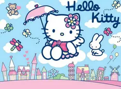 پوستر دیواری هلو کیتی کد CN-116 - رونیا