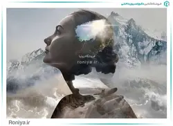 پوستر دیواری هنری آرایشگاه کد FS-090 - رونیا