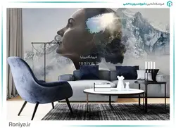 پوستر دیواری هنری آرایشگاه کد FS-090 - رونیا