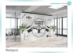 پوستر سه بعدی باشگاه بدنسازی 3DF-569 - رونیا