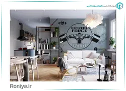 پوستر سه بعدی باشگاه بدنسازی 3DF-569 - رونیا