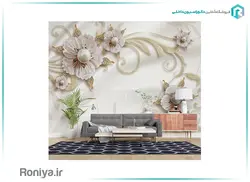 پوستر سه بعدی جواهر مروارید 3DF-319 - رونیا