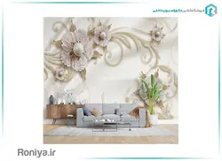 پوستر سه بعدی جواهر مروارید 3DF-319 - رونیا