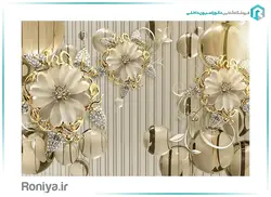 پوستر سه بعدی طرح جواهر 3DF-284 - رونیا