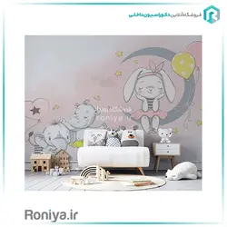 پوستردیواری اتاق نوزاد دخترCN-0262 - رونیا