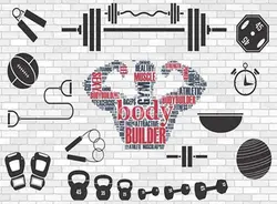 پوستردیواری برای باشگاه بدنسازیSP-045 - رونیا