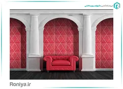 دیوار پوش چرمیDIAMOND کد SW05 - رونیا