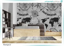 کاغذ دیواری پوستری 3DF-294 - رونیا