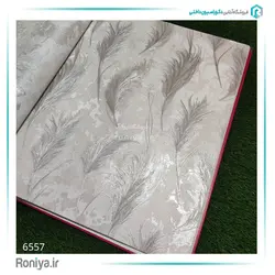 کاغذ دیواری لوکس طرح پر کد 6555 - رونیا
