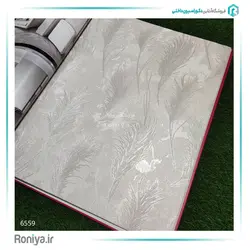کاغذ دیواری لوکس طرح پر کد 6555 - رونیا