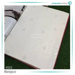 کاغذ دیواری لوکس گل ریز کد 6522 - رونیا