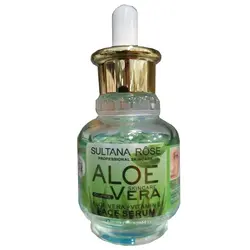 سرم پوست آبرسان سلطانا رز مدل آلوئه ورا حجم 30 میلی لیترSultana Rose serum 30ml