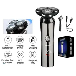 شیور سه تیغ صفر زن کیمی مدل kemei km-386Kemei KM-386 HAIR shaver