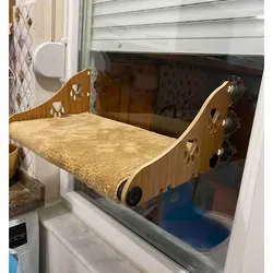 جای خواب آویزی شیشه گربه  ATA HOME