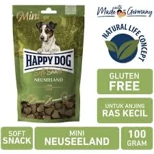غذای تشویقی سگ هپی داگ مدل نیوزلند وزن 100 گرم