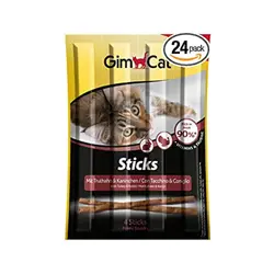 اسنک مدادی گربه جیم کت مدل بوقلمون و خرگوش بسته 5 عددی