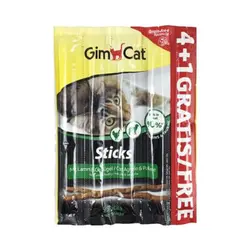 اسنک مدادی گربه جیم کت مدل بره و مرغ بسته 5 عددی