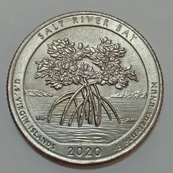 سکه کلکسیونی کوارتر (۲۵ سنت) پارک های آمریکا ۲۰۲۰ D %