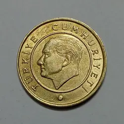 سکه خارجی ۱۰ کروش ترکیه ۲۰۱۸ (کیفیت بانکی) %