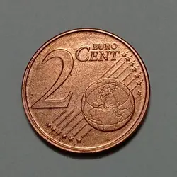 سکه کلکسیونی ۲ سنت یورو لوکزامبورگ ۲۰۰۲ %