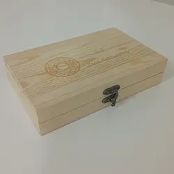 جعبه مخصوص کلکسیون سکه با ۵۰ عدد کپسول فوم دار %