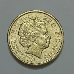 سکه کلکسیونی ۱ پوند سپر سلطنتی انگلیس ۲۰۱۰ %