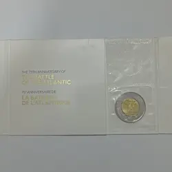 پک سکه ۲ دلار یادبودی کانادا ۲۰۱۶ (نبرد اقیانوس اطلس) %