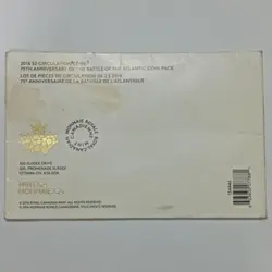 پک سکه ۲ دلار یادبودی کانادا ۲۰۱۶ (نبرد اقیانوس اطلس) %