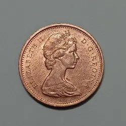 سکه خارجی ۱ سنت کانادا ۱۹۷۶ ملکه الیزابت %