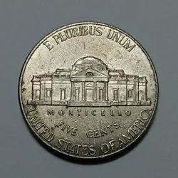 سکه خارجی ۵ سنت جفرسون آمریکا ۲۰۱۶ %