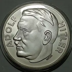 مدال پروف با تصویر هیتلر و آلمان نازی %