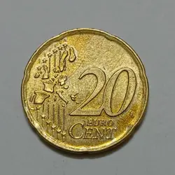 سکه خارجی ۲۰ سنت یورو ایرلند ۲۰۰۲ %