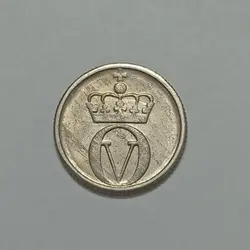 سکه کلکسیونی ۱۰ اوره نروژ ۱۹۶۹ %